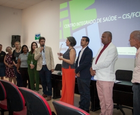 Lançamento do Centro Integrado de Sáude (CIS). Foto: Beto Monteiro/Ascom GRE
